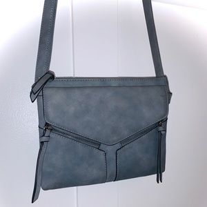 Stormy Grey Crossbody Purse 🌪